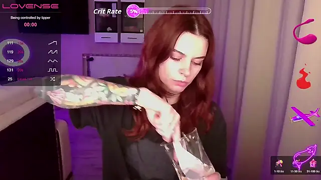 RinaDevil online show from October 24, 2025, 4:14 pm