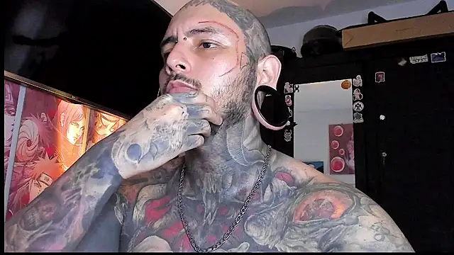 DEATHINK666XX online show from January 28, 2025, 9:08 pm