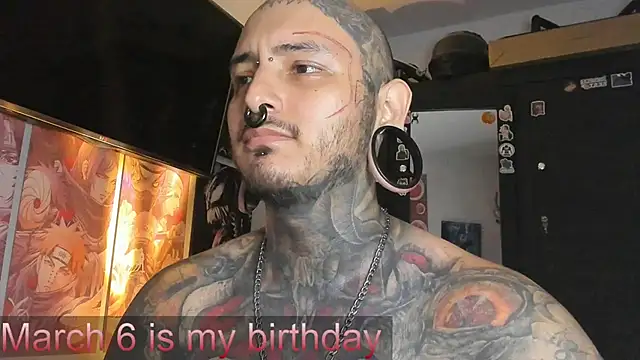 DEATHINK666XX online show from March 1, 2025, 11:15 pm