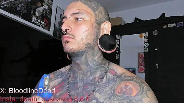 DEATHINK666XX online show from March 16, 2025, 6:12 pm