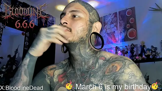 DEATHINK666XX online show from March 4, 2026, 6:47 pm