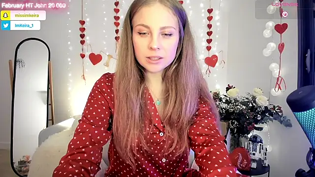 ImKeira online show from February 14, 2026, 7:32 pm