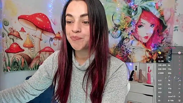 LovelyAzucena online show from January 28, 2025, 2:42 pm