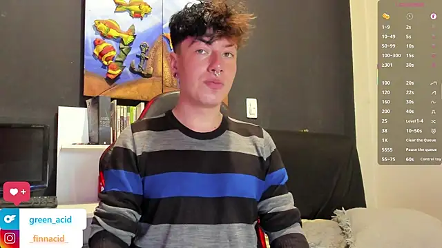 Green acid01 online show from April 14, 2026, 10:05 pm