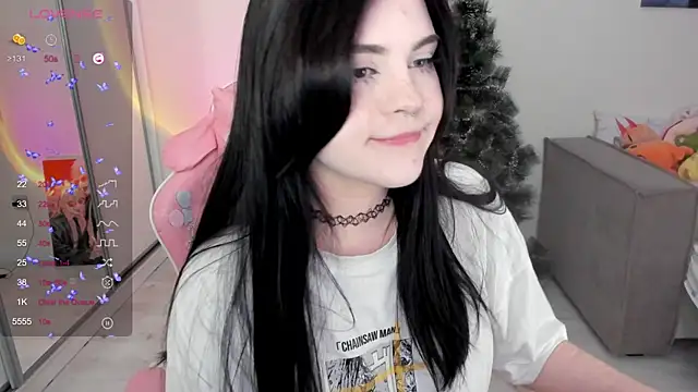 SelenaCute online show from January 3, 2025, 5:06 am