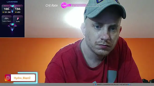 Snapshot of Hydro-Blastz chatting on March 22, 2025, 11:42 am Hydro-Blastz online show from March 22, 2025, 11:42 am