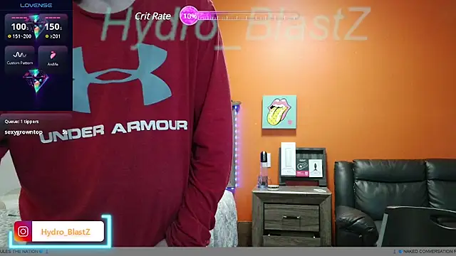 Snapshot of Hydro-Blastz chatting on March 22, 2025, 2:47 pm Hydro-Blastz online show from March 22, 2025, 2:47 pm