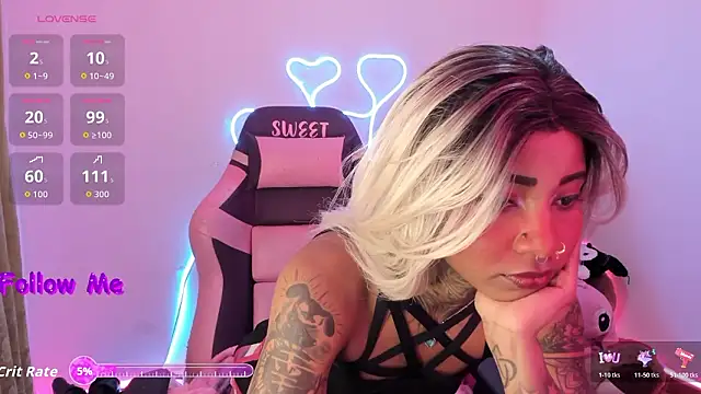 AshantiiSweet online show from February 25, 2026, 9:57 pm