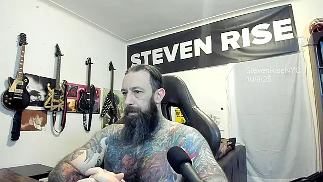 StevenRiseNYC online show from October 9, 2025, 12:47 pm