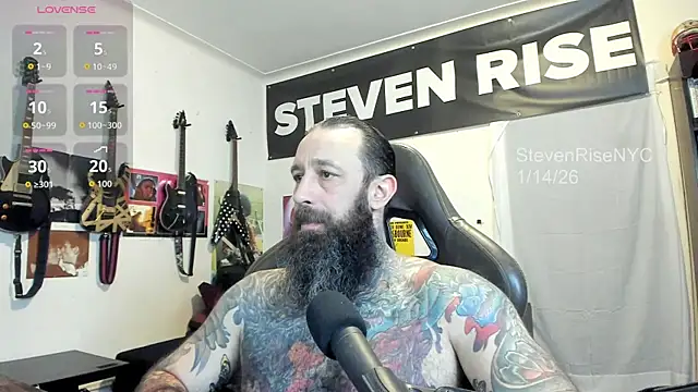 StevenRiseNYC online show from January 14, 2026, 10:25 pm