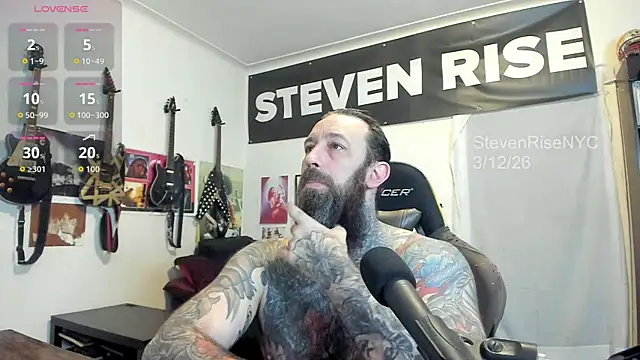 StevenRiseNYC online show from March 12, 2026, 12:44 pm