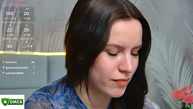 AmaliaBell online show from March 9, 2025, 8:10 pm